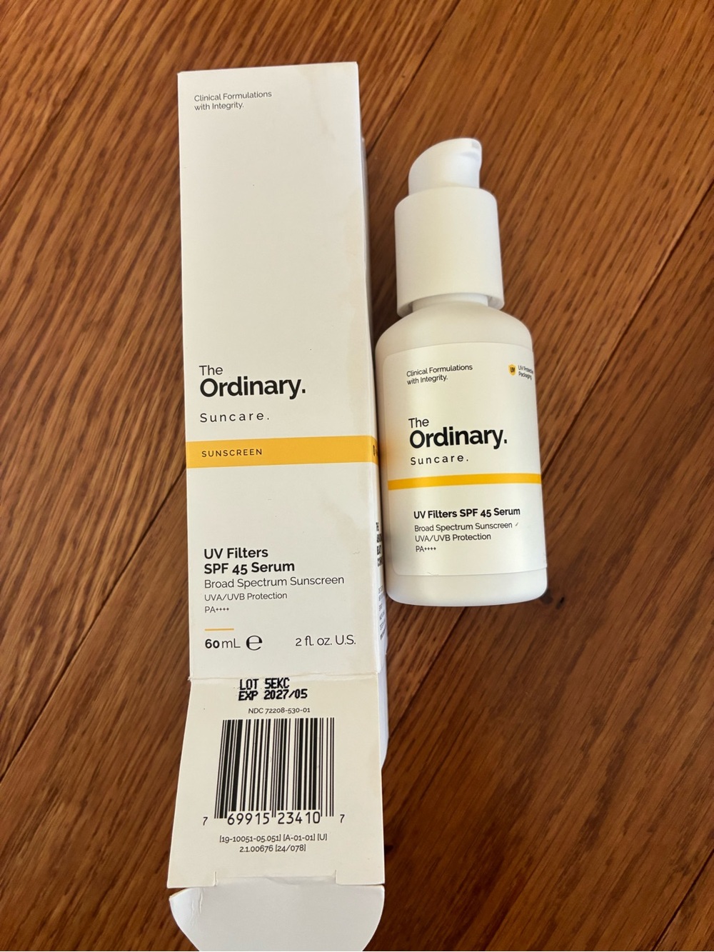 The Ordinary UV Filters SPF 45 Serum Sunscreen 2oz